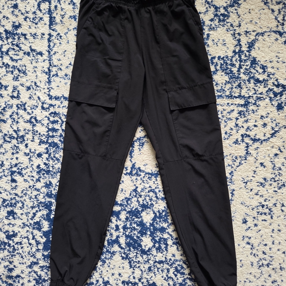 Russell Athletic Kids Black Joggers